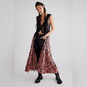 FREE PEOPLE HIDEAWAY MAXI TOP
